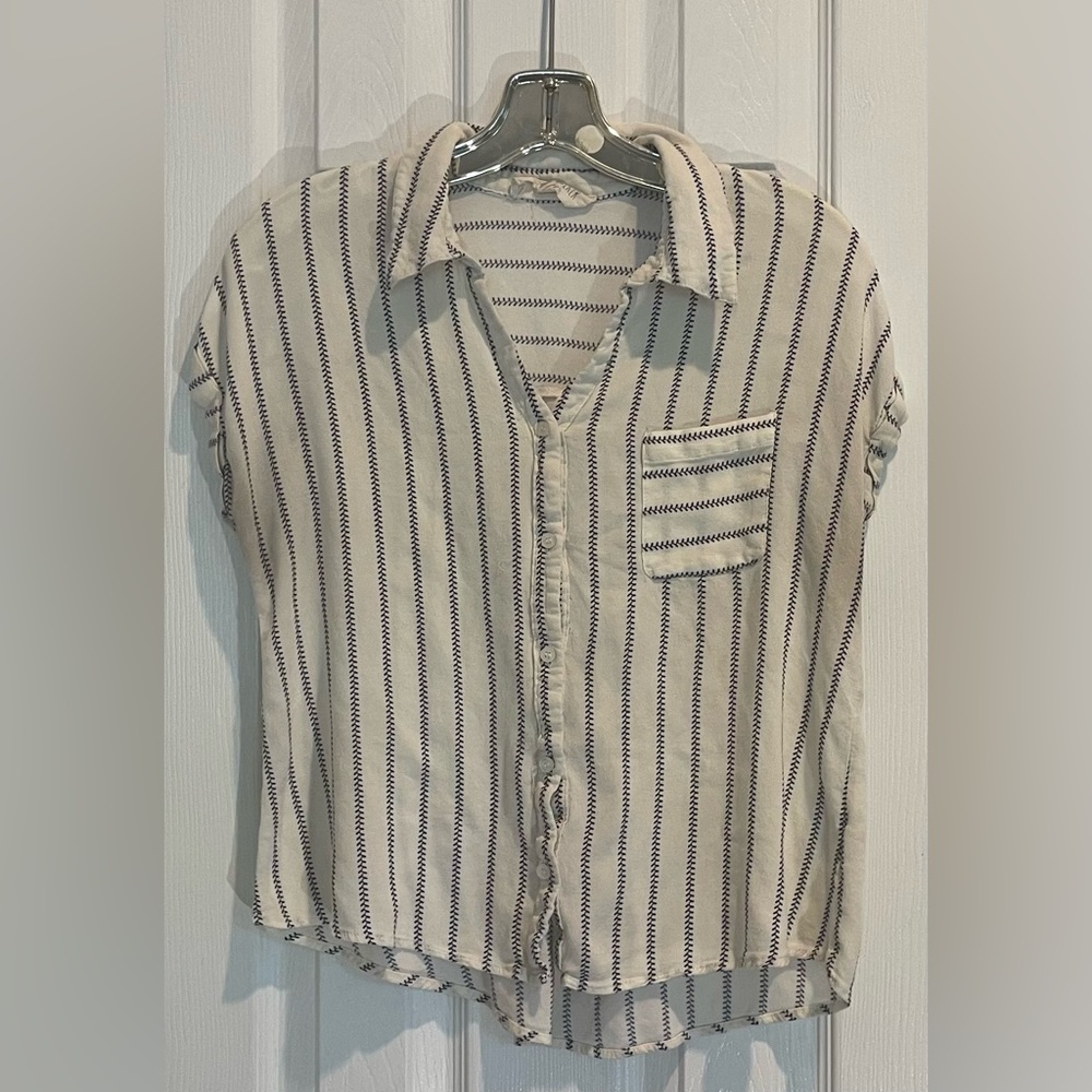 Vintage Sweet Wanderer Button up Top size L